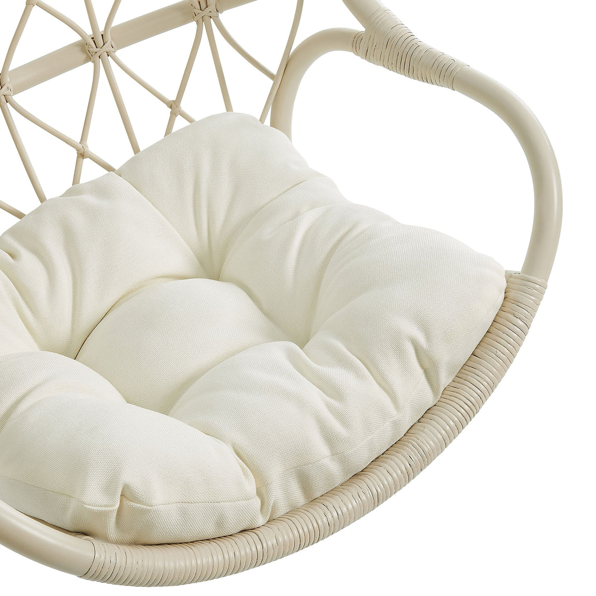 Chaise suspendue en rotin naturel Tamarin