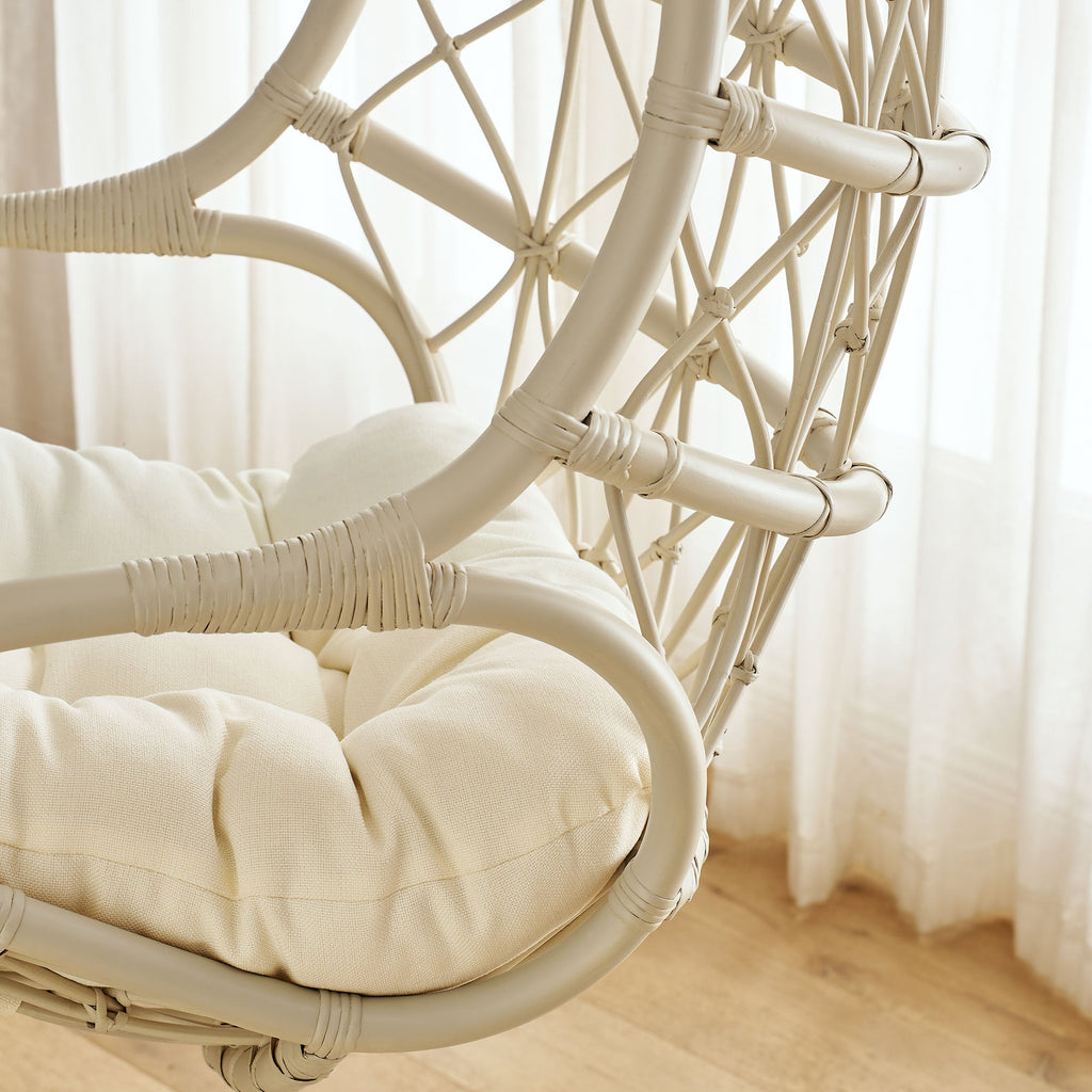 Chaise suspendue en rotin naturel Tamarin