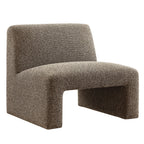 Fauteuil d'appoint sans accoudoirs Amita Lattice Boucle