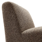Fauteuil d'appoint sans accoudoirs Amita Lattice Boucle