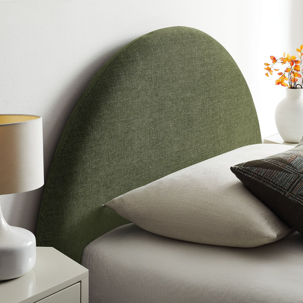 Cadre de lit plateforme rembourré en tissu avec rangement Resort