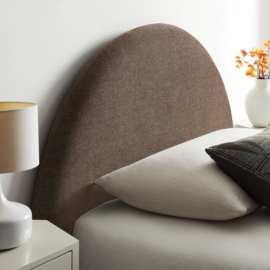 Cadre de lit plateforme rembourré en tissu avec rangement Resort