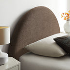 Cadre de lit plateforme rembourré en tissu avec rangement Resort