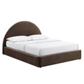 Cadre de lit plateforme de rangement Arched Performance Velvet Resort