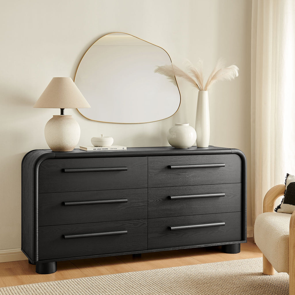 Commode Bellamy Courbée 6 Tiroirs
