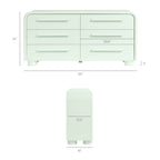 Commode Bellamy Courbée 6 Tiroirs