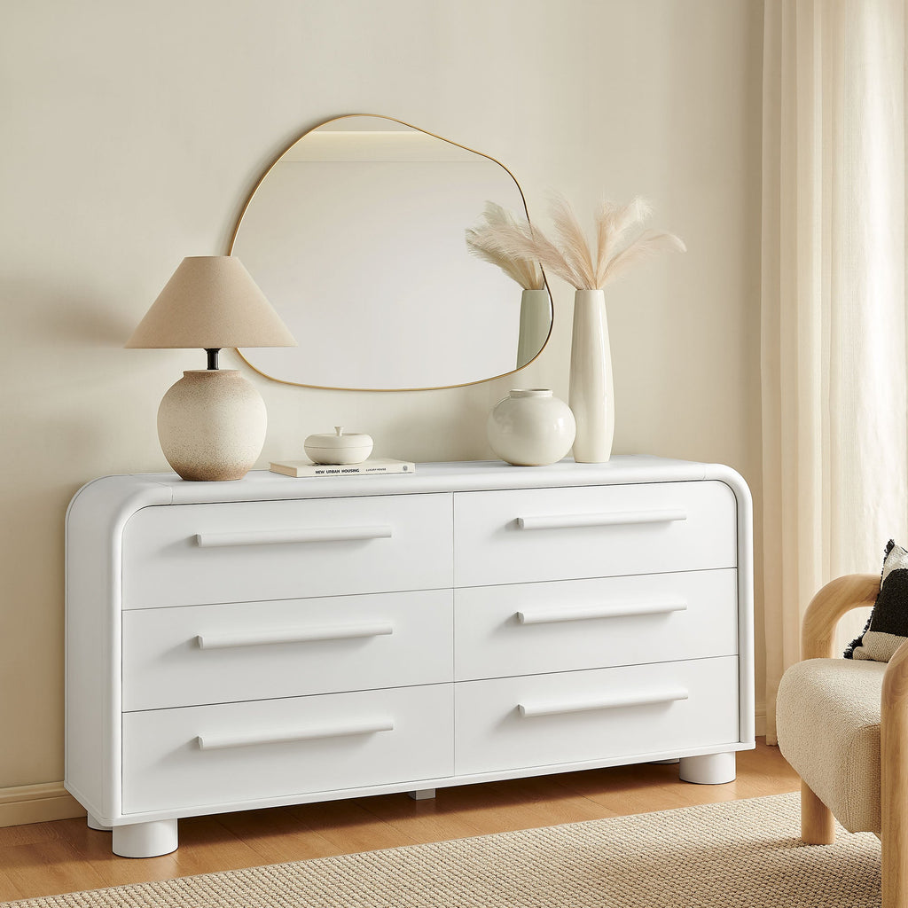 Commode Bellamy Courbée 6 Tiroirs