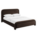 Lit plateforme en velours performant Beck