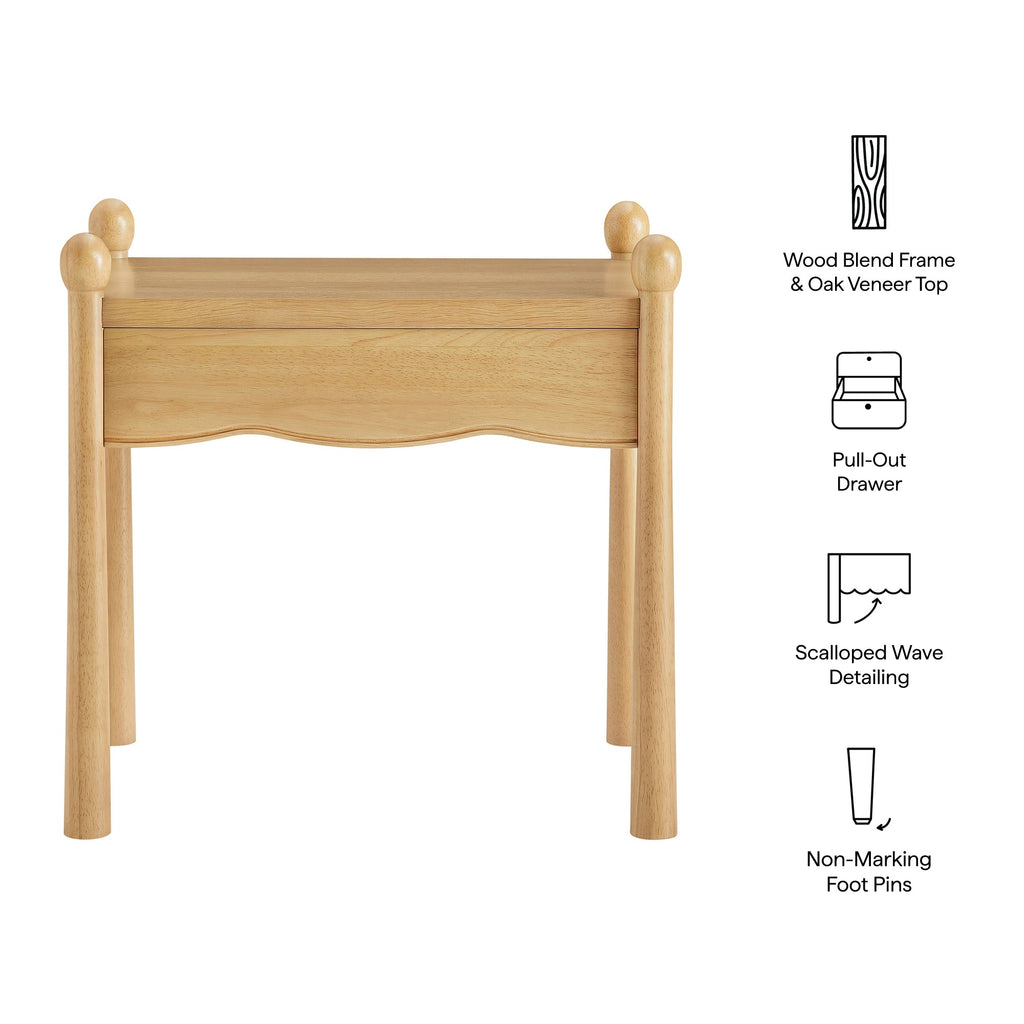 Table de chevet ou d'appoint Darcy Wood